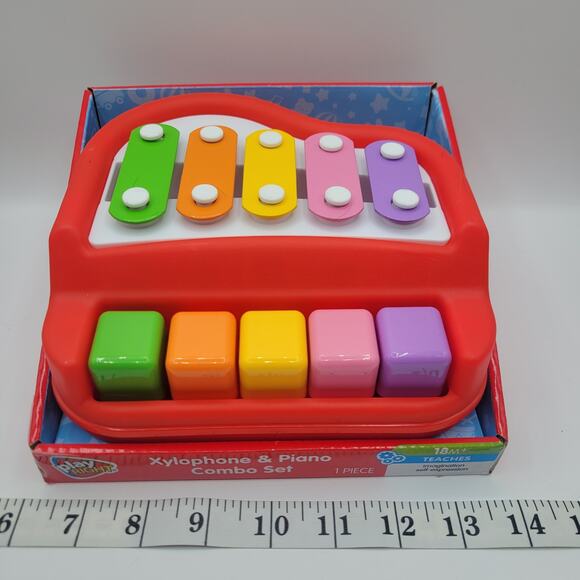 NEW Play right  Xylophone & Piano combo set childrens toy 18+ months - Picture 2 of 6